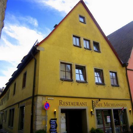 Gaestezimmer Michelangelo Rothenburg ob der Tauber Eksteriør billede